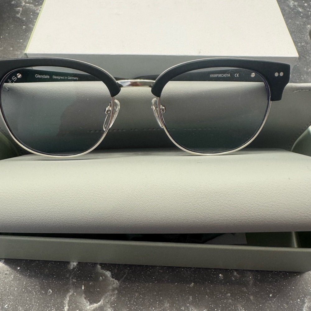 Kapten &Son Glendale Matte Black computer Glasses, New